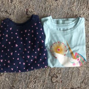 BUNDLE CAT & JACK GIRL TOPS